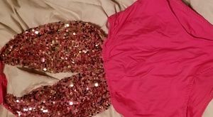 High-Waisted One Piece Halter Swimwsuit